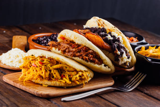 Arepa Colombia and Venezuela