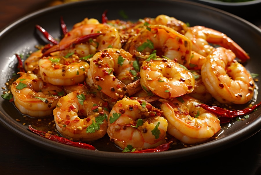 Garlic Shrimp Stir Fry